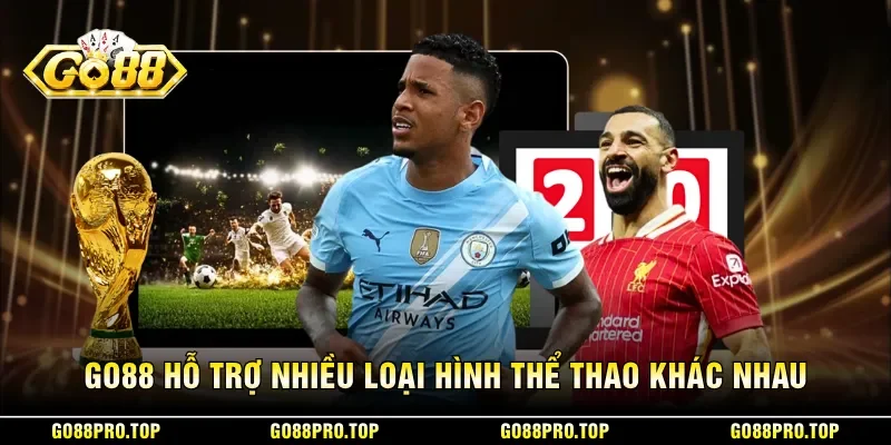 GO88 hỗ trợ nhiều loại hình thể thao khác nhau